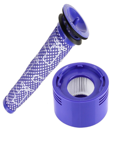 Dyson Replacement Pre Filter + Hepa Post-Filter Kit V7 V8 Vacuum Parts - One Size