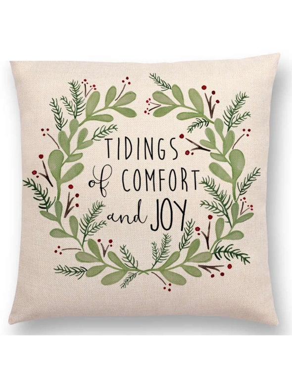 Floral Inspirational Sayings Cushion Covers - Style 1, hi-res image number null