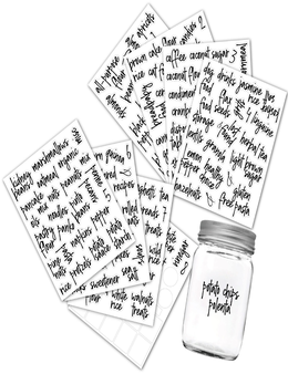 Kitchen Pantry Label Stickers 168 Pieces - One Size