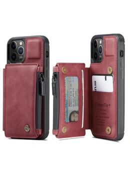 Iphone Flip Phone Case Magnetic Protection Cover - Red - Iphone X