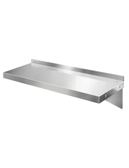 Cefito 900Mm Stainless Steel Wall Shelf Kitchen Shelves Rack Mounted Display Shelving - One Size