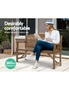 Gardeon Wooden Garden Bench Chair Natural Outdoor Furniture DÃ©cor Patio Deck 3 Seater - One Size, hi-res