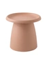 Artissin Coffee Table Mushroom Nordic Round Small Side 50Cm Pink - One Size, hi-res