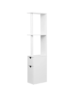 Artiss Freestanding Bathroom Storage Cabinet - White - One Size