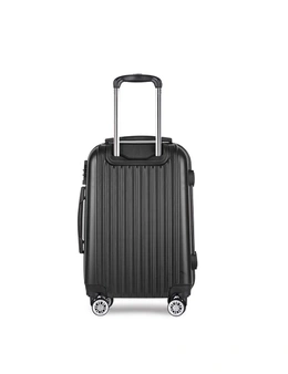 Wanderlite 24" Luggage Trolley Travel Suitcase Set Hard Case Shell Lightweight - One Size