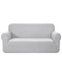 Artiss High Stretch Sofa Cover Couch Lounge Protector Slipcovers 3 Seater Grey - One Size, hi-res