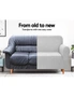 Artiss High Stretch Sofa Cover Couch Lounge Protector Slipcovers 3 Seater Grey - One Size, hi-res
