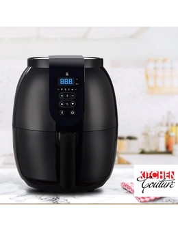 Kitchen Couture 3.5 Litre Digital Display Black Air Fryer Oil Free Cooking - One Size