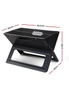 Grillz Notebook Portable Charcoal Bbq - One Size, hi-res