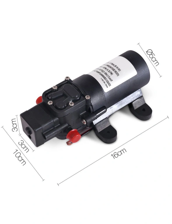 Devanti 12V Portable Water Pressure Shower Pump - One Size, hi-res image number null