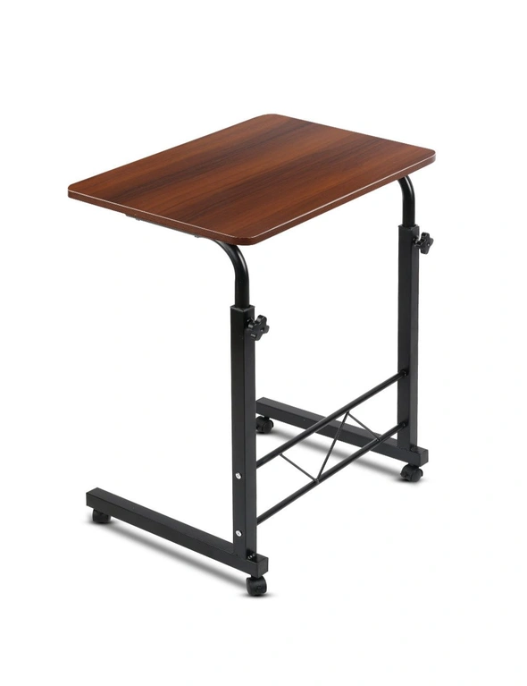 Artiss Laptop Table Desk Portable - Dark Wood - One Size, hi-res image number null