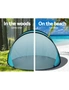 Weisshorn Pop Up Beach Tent Camping Portable Sun Shade Shelter Fishing - One Size, hi-res