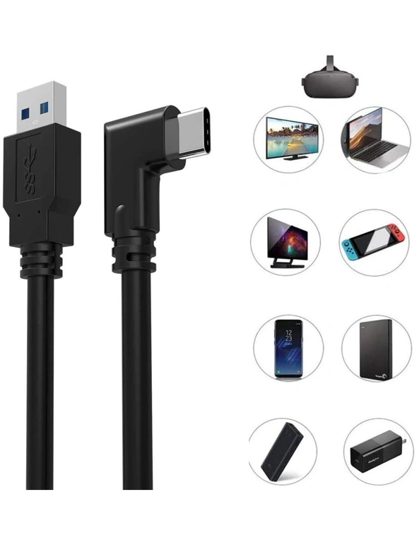 for Oculus Quest 2 Link Cable 16ft(5m), USB Type C to USB C Cable USB 3.2  High Speed Data Transfer & Fast Charging Compatible with Oculus Quest VR