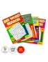 Office Central  4PK Word Search Activity Books A4 Brain Games Fun Over 86 Puzzles Per Book, hi-res