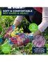 Garden Greens 4PCE Garden Gloves Grip Dots Floral Designs Durable S/M Size Nylon & Nitrile Blend, hi-res