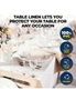 7PK Table Cloth Reuseable 137x183cm Great for Indoors and Outdoors Events, hi-res