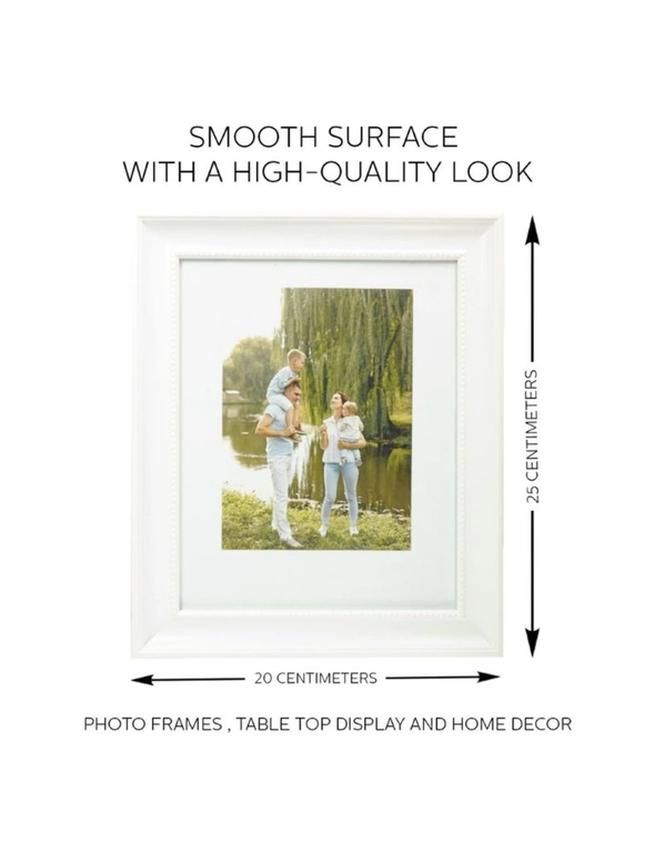 UniGift Photo Frame -  Picture Frame Set with Glass Front - White (20x25cm), hi-res image number null