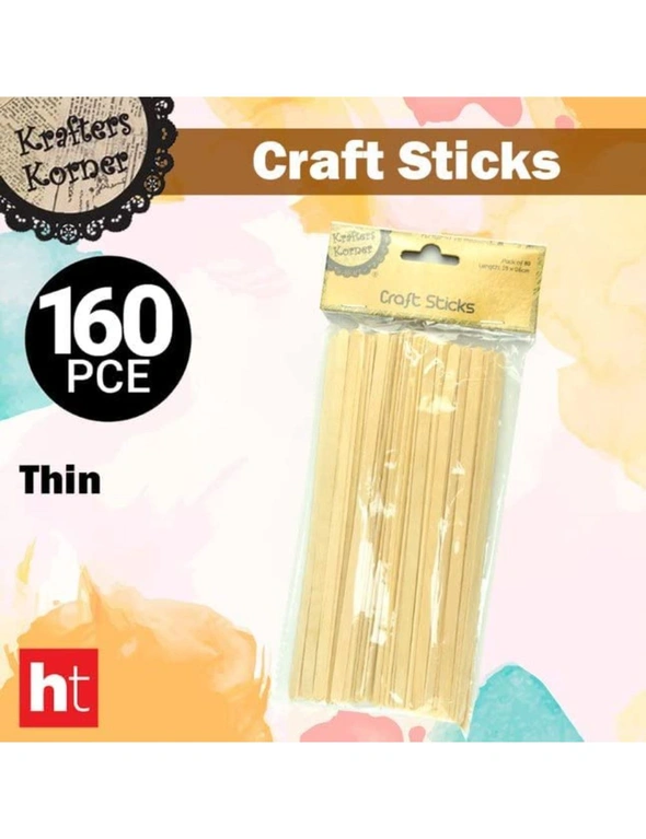 Thin Craft Sticks