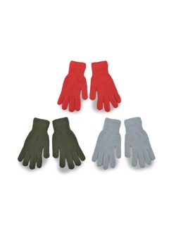 Heat Insulate - Winter Knitted Gloves for Women  3Pairs Warm -  Comfy Cosy