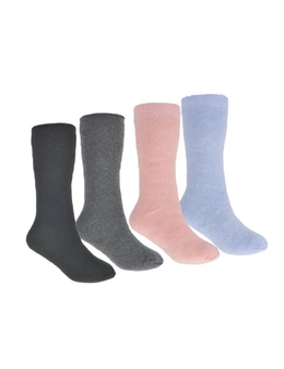 Yatsal  Heat Insulate  4pk Warm Extra Long Socks -  High Thermal and Insulation Socks for Men