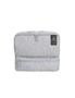 Travel Bag Multi Compartment - Light Grey - Shoulder Strap Oxford Fabric, hi-res