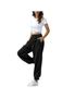 Elastic Jogger Pants  with  Fleece Lining - Black, hi-res