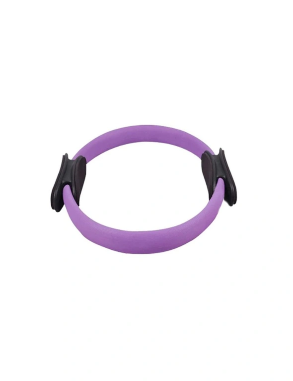 Yoga and Pilates Ring for Toning and Resistance Exercise - Tone Your Inner And Outer Thighs - Purple, hi-res image number null