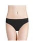 Women Breathable Underwear Thongs 3 Pack - Black, White, Skin, hi-res