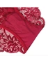 Womens Lace Half Back Coverage Panties - 3 Pack - Black, White, Wine Red, hi-res