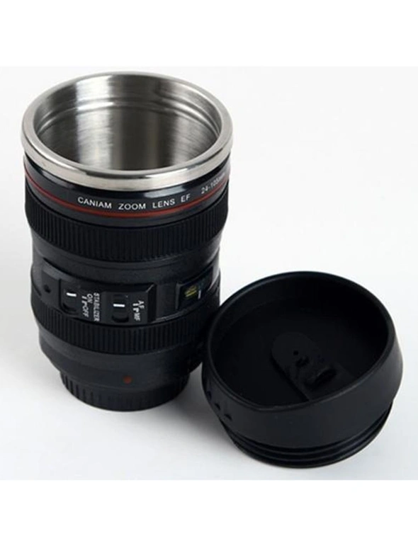 Coffee Camera Mug 400ml - Black, hi-res image number null