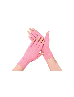 Compression Arthritis Gloves - Pink S