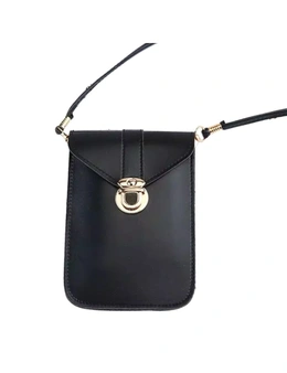 PU Leather Crossbody bag - Black