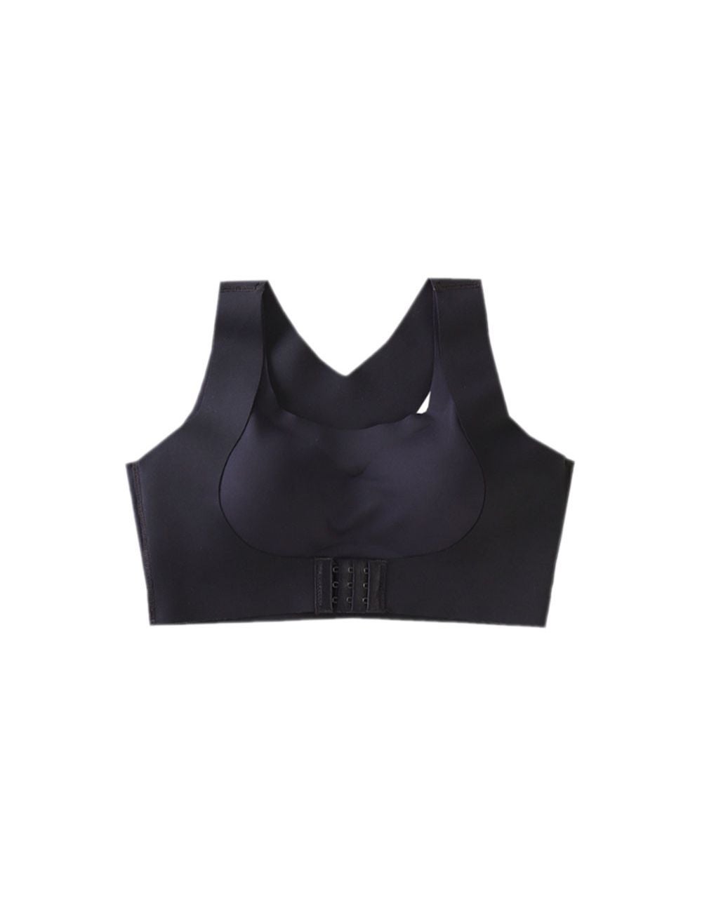 Front Buckle Support Bra - Black - Easy And Adjustable Front Buckle For ...