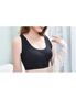 Front Buckle Support Bra - Black - Easy And Adjustable Front Buckle For Prominent Push-Up Effect-M, hi-res
