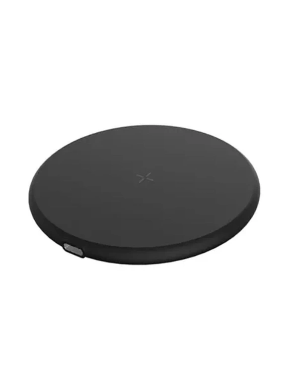 QI Wireless Charger Compatible with iPhone and Samsung (Black), hi-res image number null
