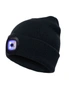 LED Beanie Hat with Light,Unisex USB Rechargeable Hands Free Lighted Hat Flashlight Women Men Gifts for Dad Him Husband - Black, hi-res