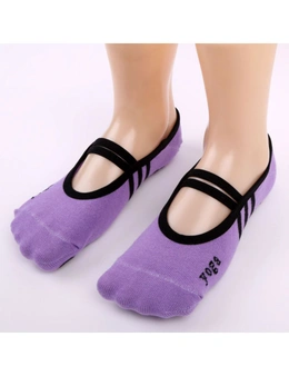 Yoga Socks 2 Packs - Purple