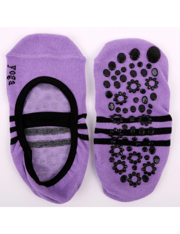 Yoga Socks 2 Packs - Purple, hi-res image number null