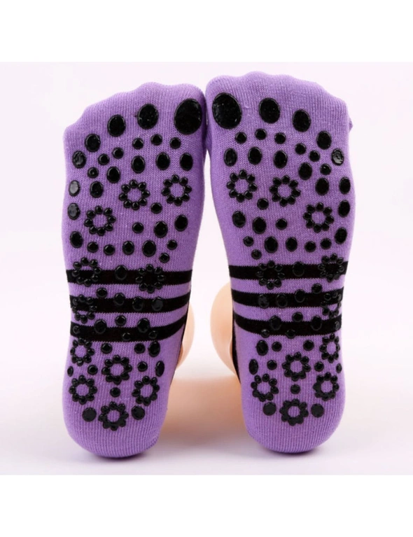 Yoga Socks 2 Packs - Purple, hi-res image number null