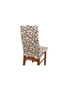 Dining Chair Cover Two piece set - Plain Beige, hi-res