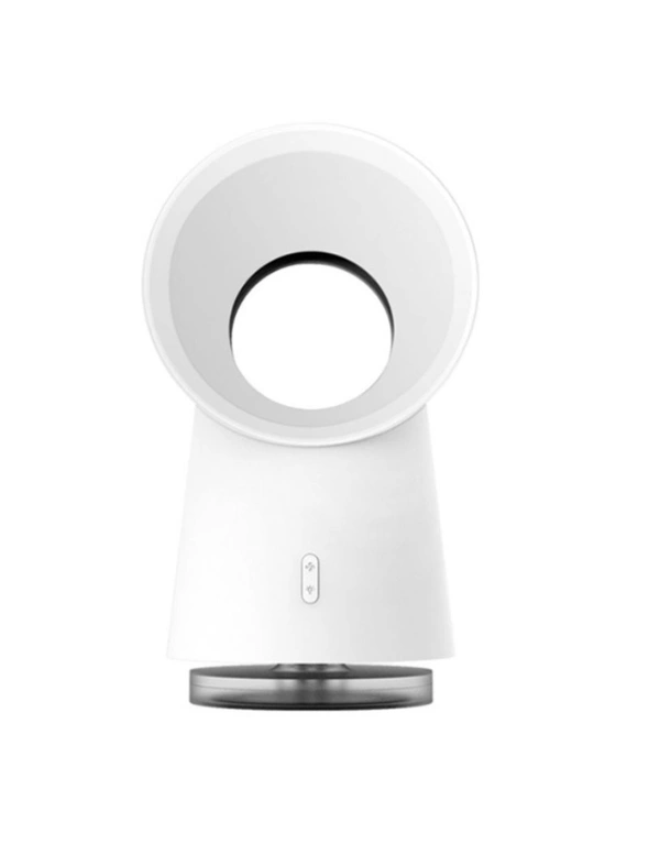 Bladeless Mini Desktop Fan with Cooling Humidifier, hi-res image number null