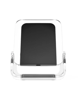 Led Wireless Vertical Charger for iPhone/Smartphone Compatible devices- Black