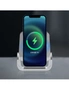Led Wireless Vertical Charger for iPhone/Smartphone Compatible devices- White, hi-res