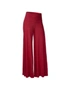 Ladies Wide Casual Trouser - Red, hi-res
