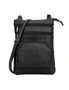 Genuine Leather Crossbody Bag - Black, hi-res