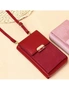 Crossbody Bag with zipper and Card Slots - Red, hi-res