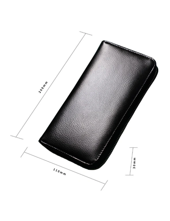 Organ Style Genuine Leather RFID Credit Card Wallet, hi-res image number null