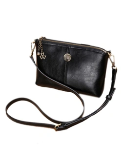 Cowhide Leather Small Crossbody Bag - Beautiful Everyday Bag