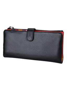 RFID Genuine Leather Thin Wallets - Fashionable - Comes with Zipper to Protect Your Cards - Genuine Leather