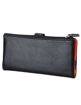 RFID Genuine Leather Thin Wallets - Fashionable - Comes with Zipper to Protect Your Cards - Genuine Leather